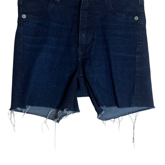 3 for $30! American eagle dark wash distressed shorts - Picture 5 of 7